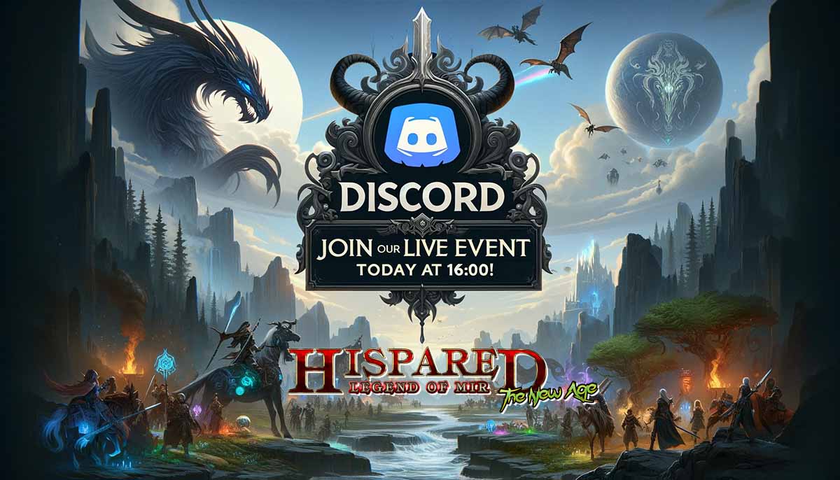 Discord Event Today at 16:00